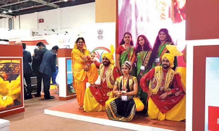 ATM Dubai india stand