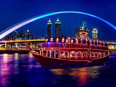 Dubai Canal Dhow Cruise