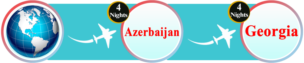 World - Azerbajian - Georgia