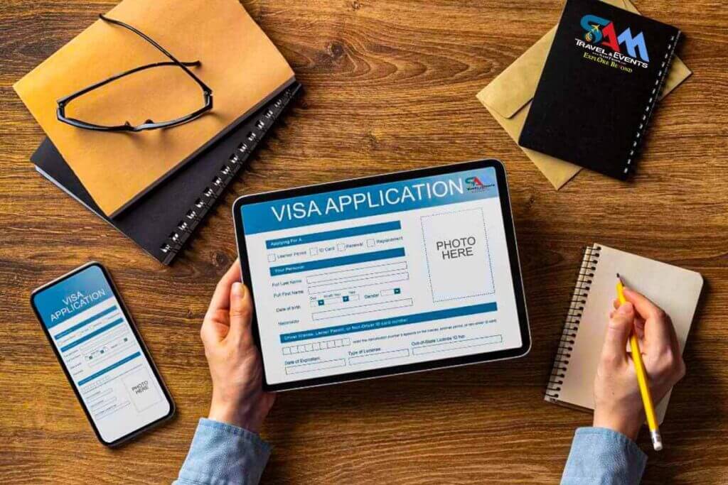 E visa application